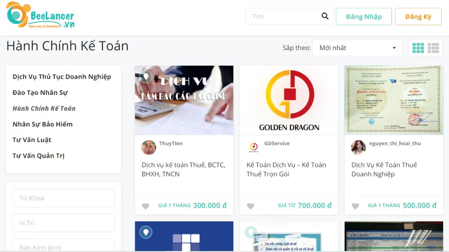 dịch vụ kế toán trọn gói và dịch vụ thành lập doanh nghiệp