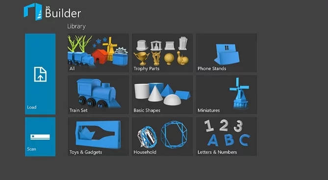 Phần mềm thiết kế Microsoft 3D Builder