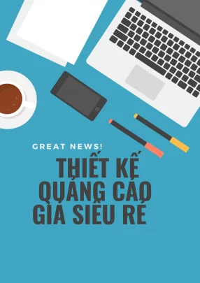 Thiết kế Banner, Poster, tờ rơi giá rẻ chất lượng